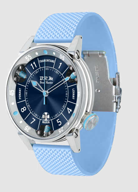 BRM BM6-44-SA Light Blue Replica Watch